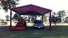 Carport, canopy, car shelter, garage with aluminum alloy frame and PC sheet.